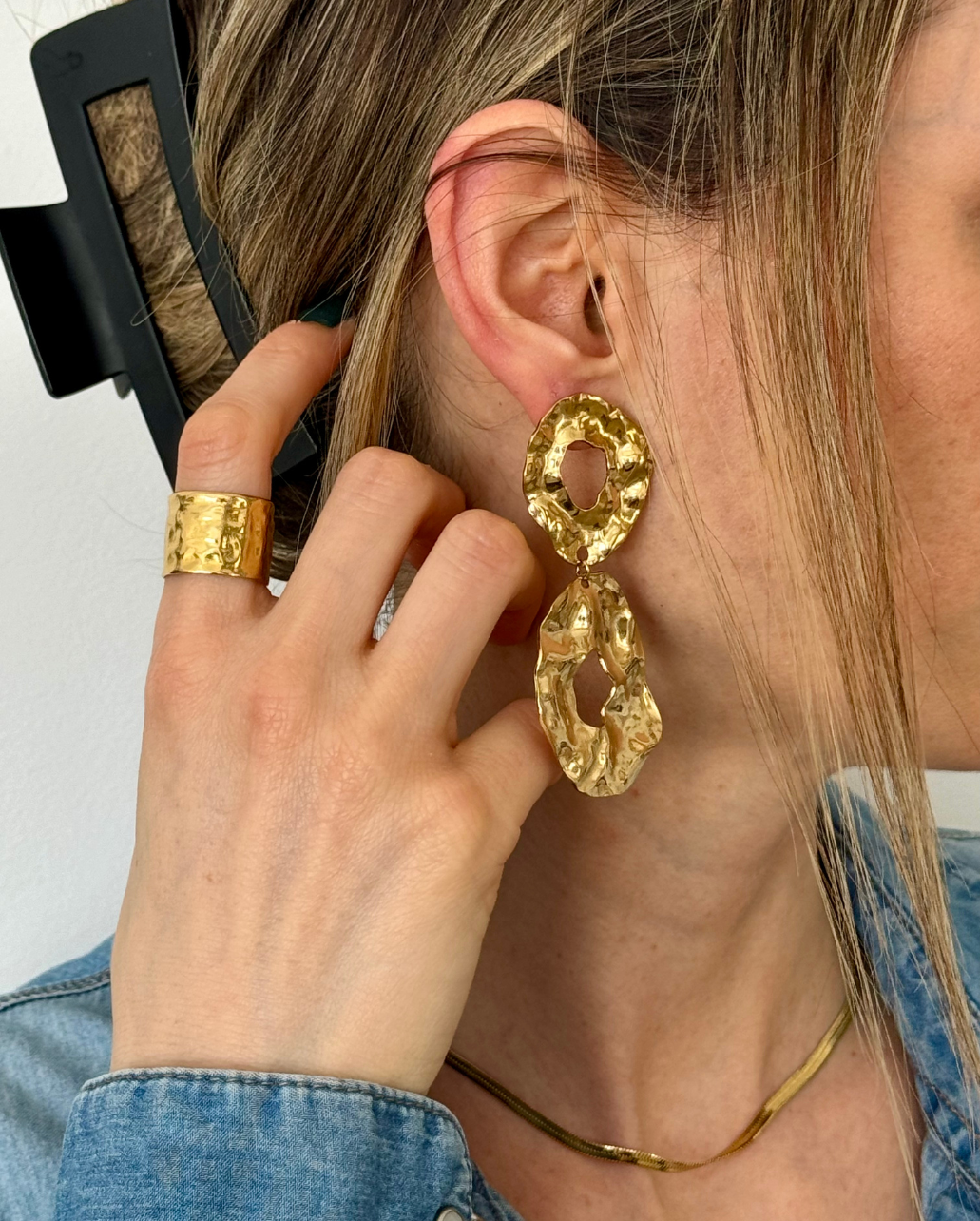 Pendientes Melt Ovals