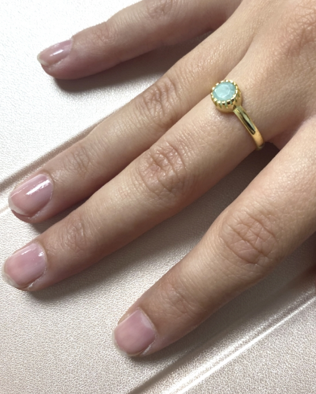 Anillo Grace Amazonite