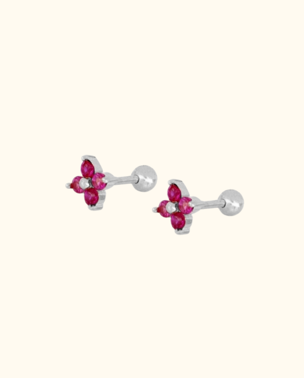 Piercing Zircon Flowers