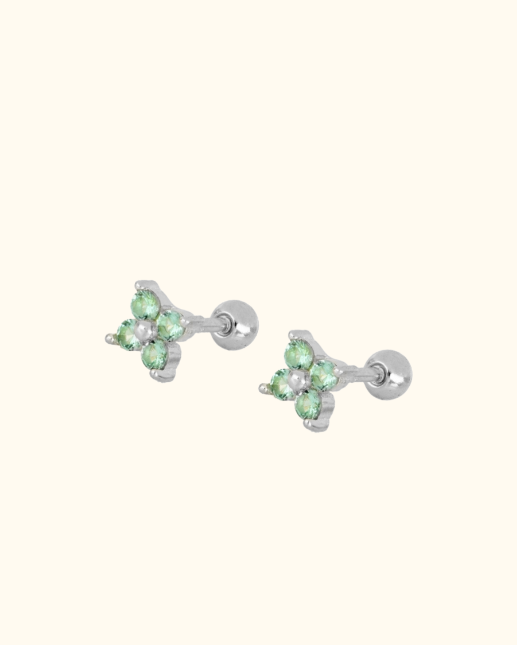 Piercing Zircon Flowers