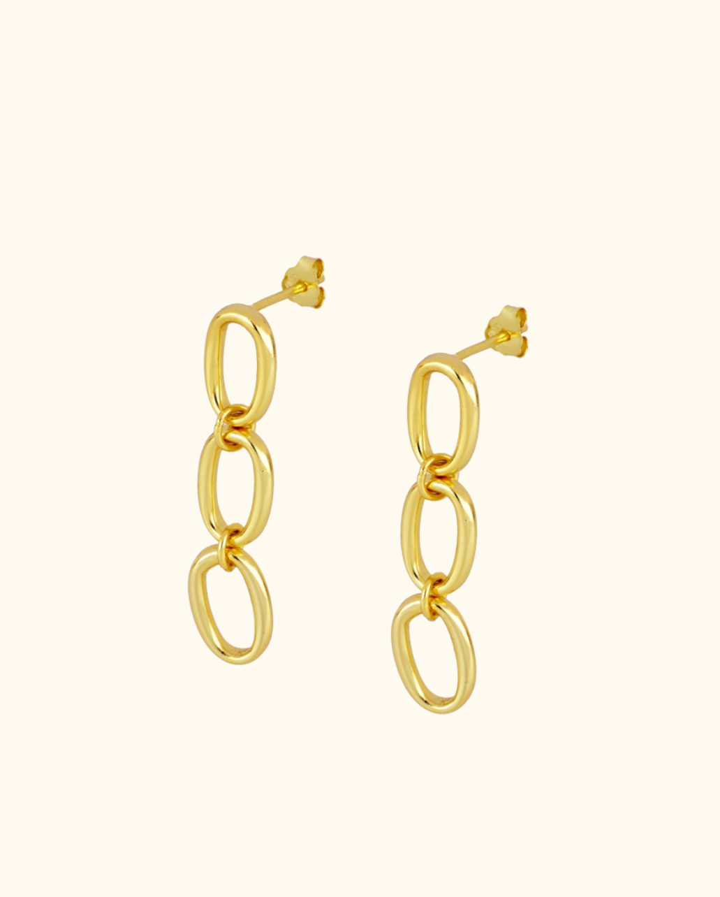 Pendientes Eslabones Ovalados