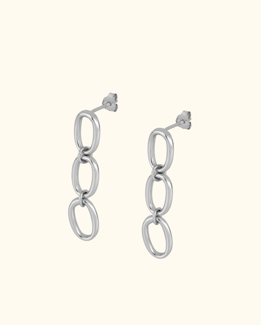 Pendientes Eslabones Ovalados