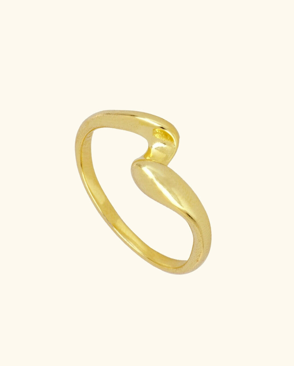 Anillo Chunky Wave