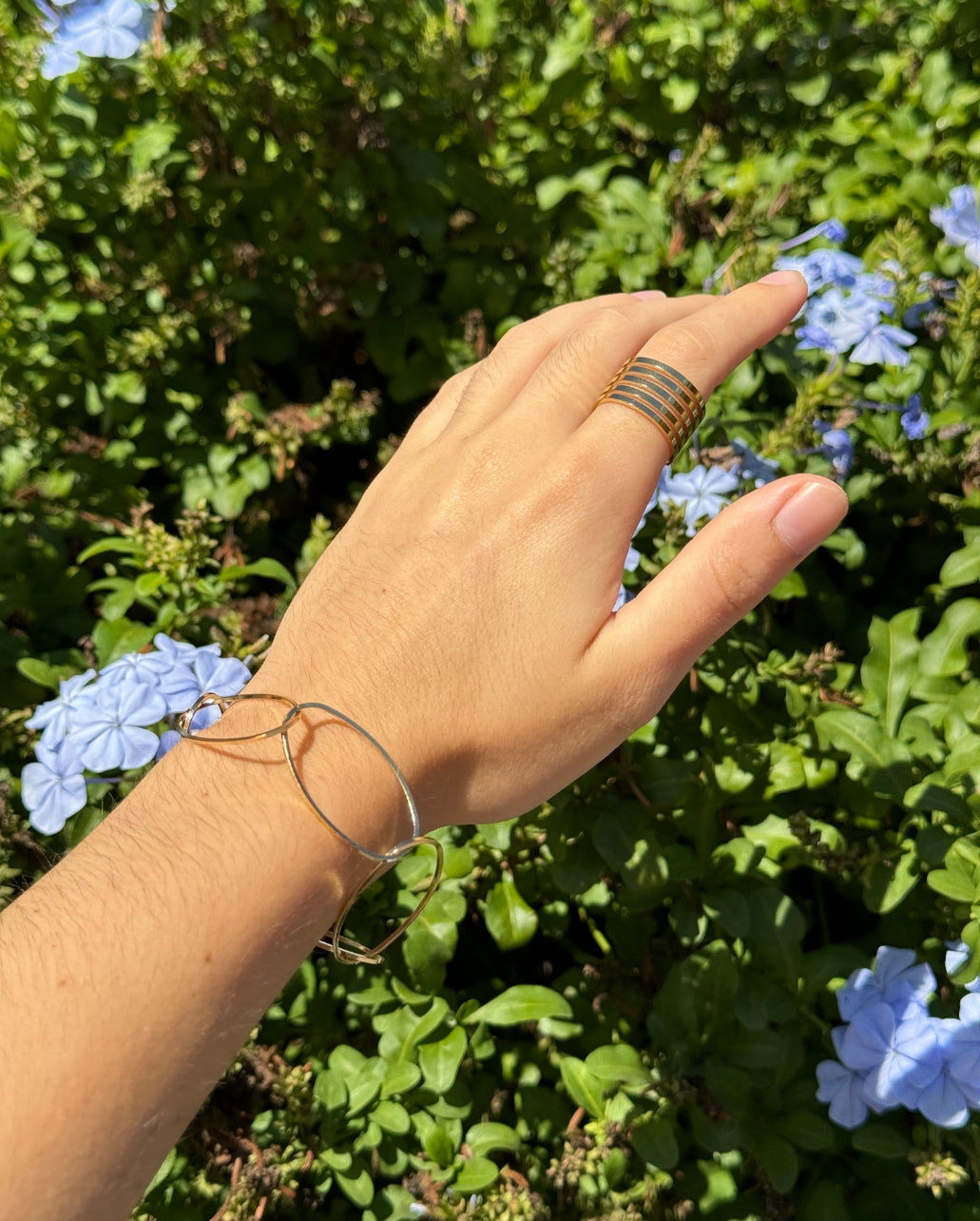 Anillo Chunky Lines