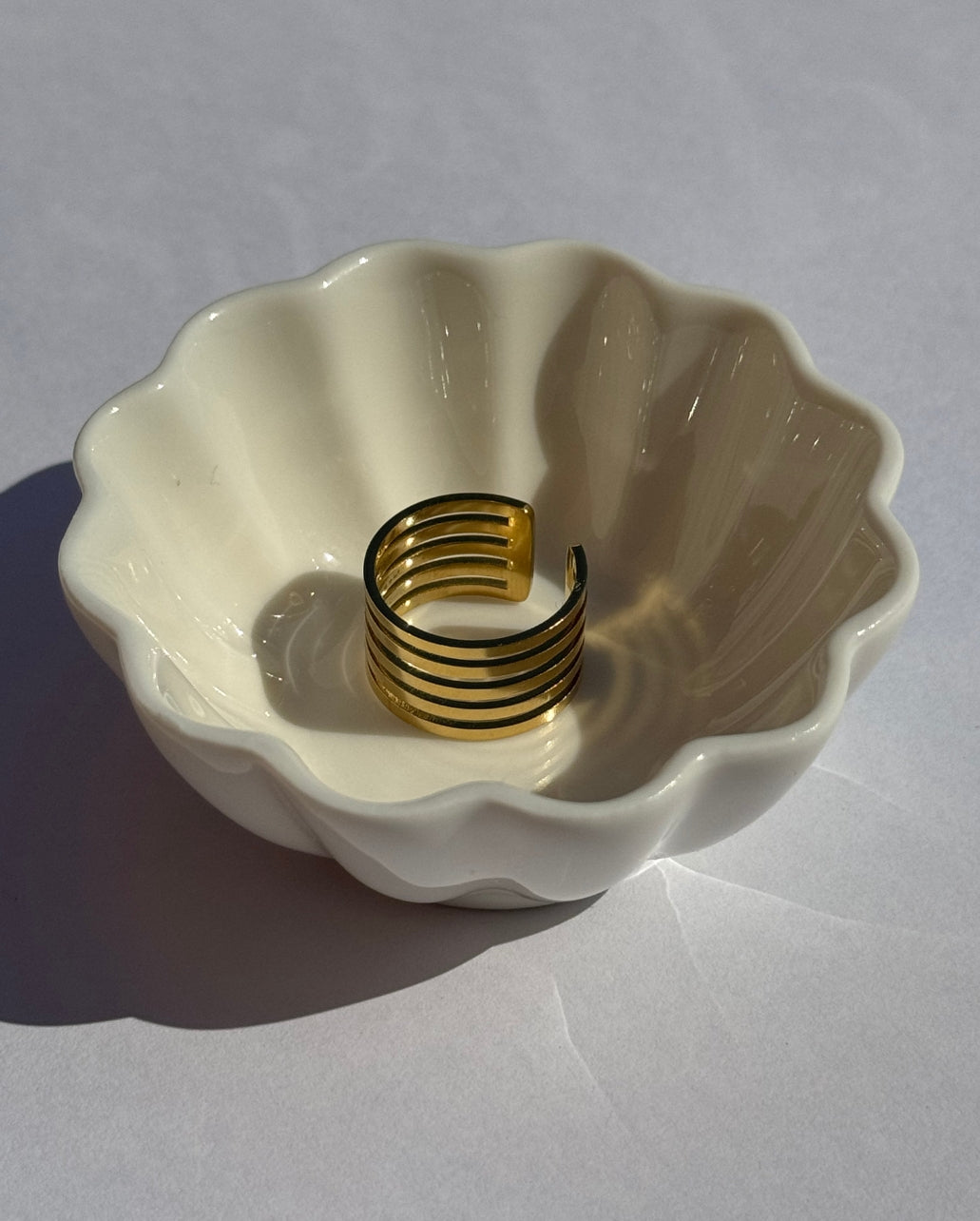 Anillo Chunky Lines