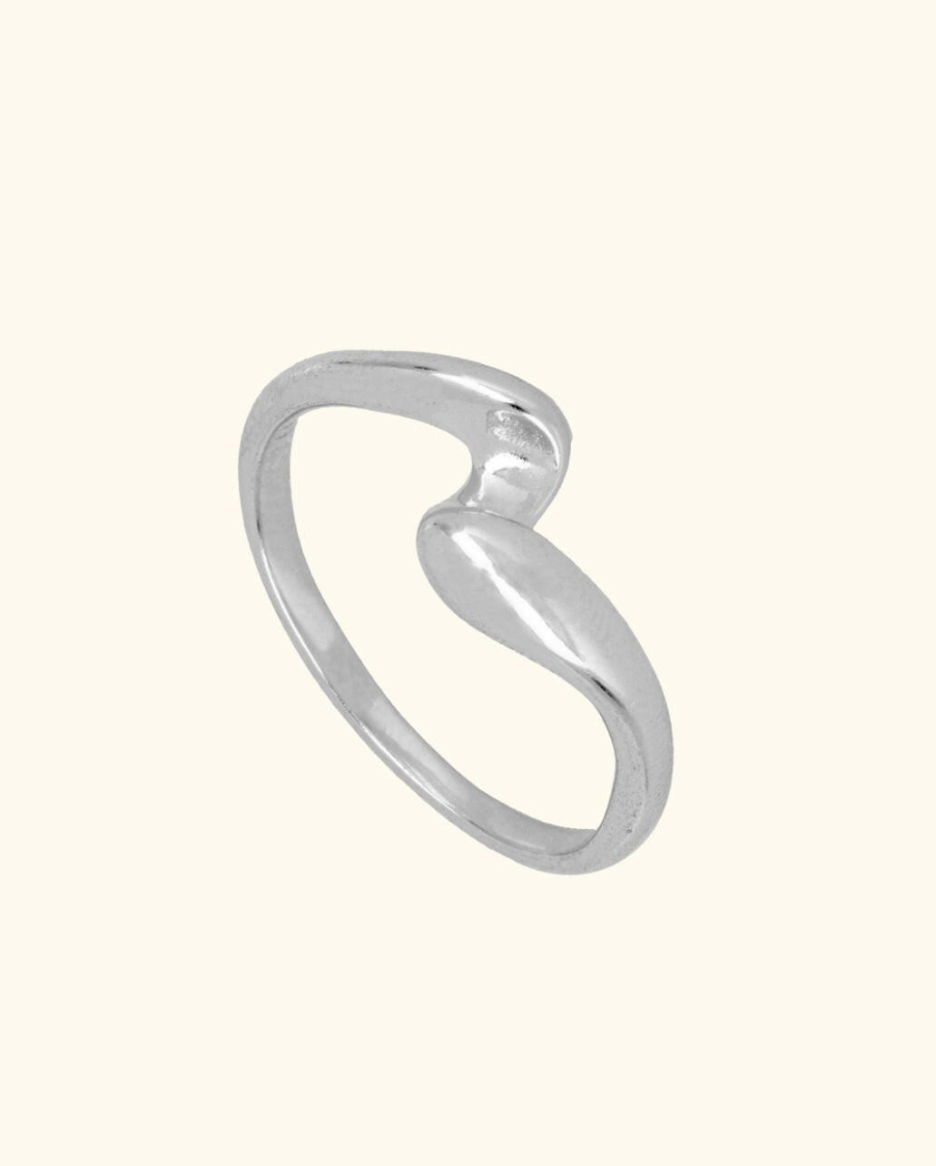 Anillo Chunky Wave
