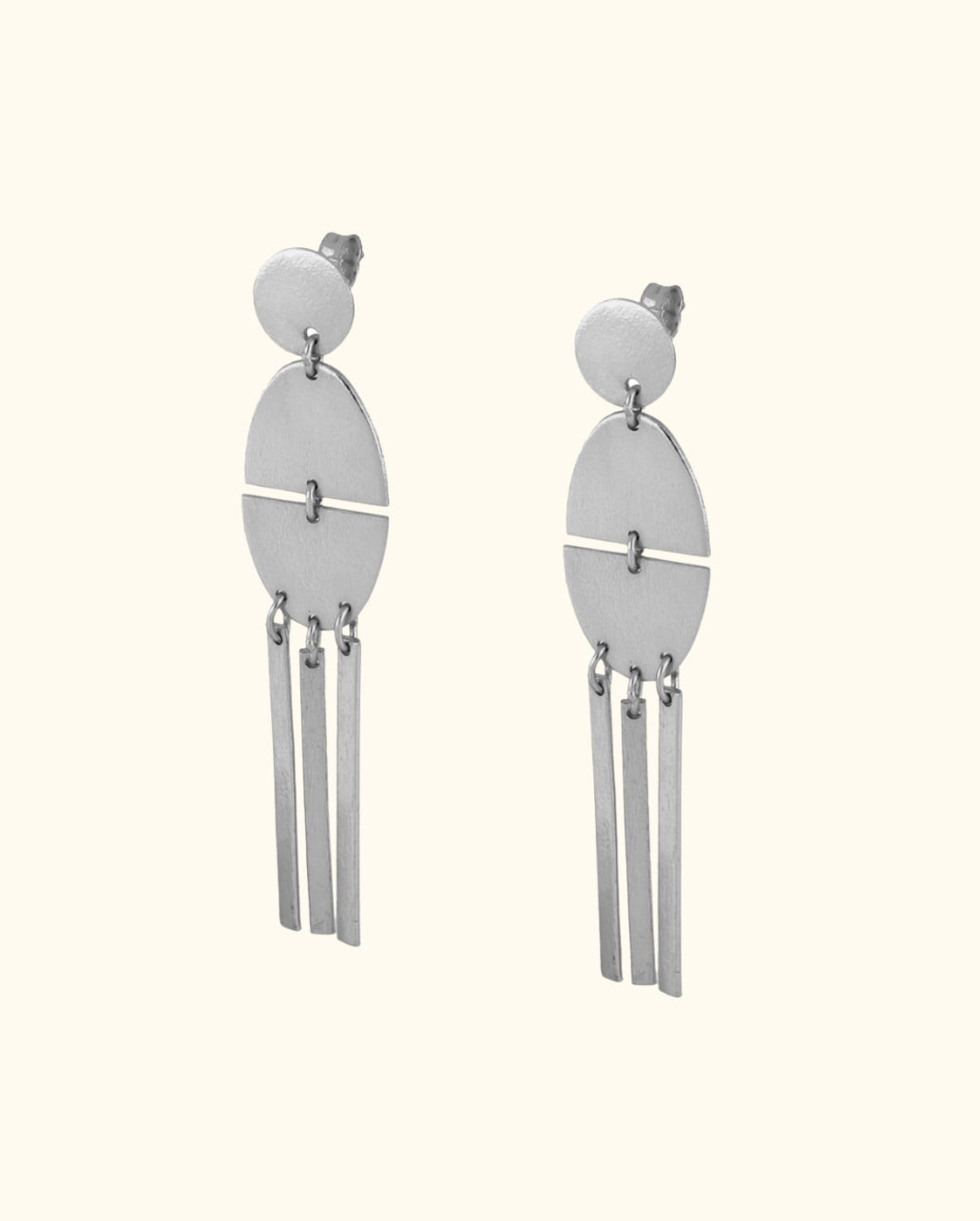 Pendientes Mondrian