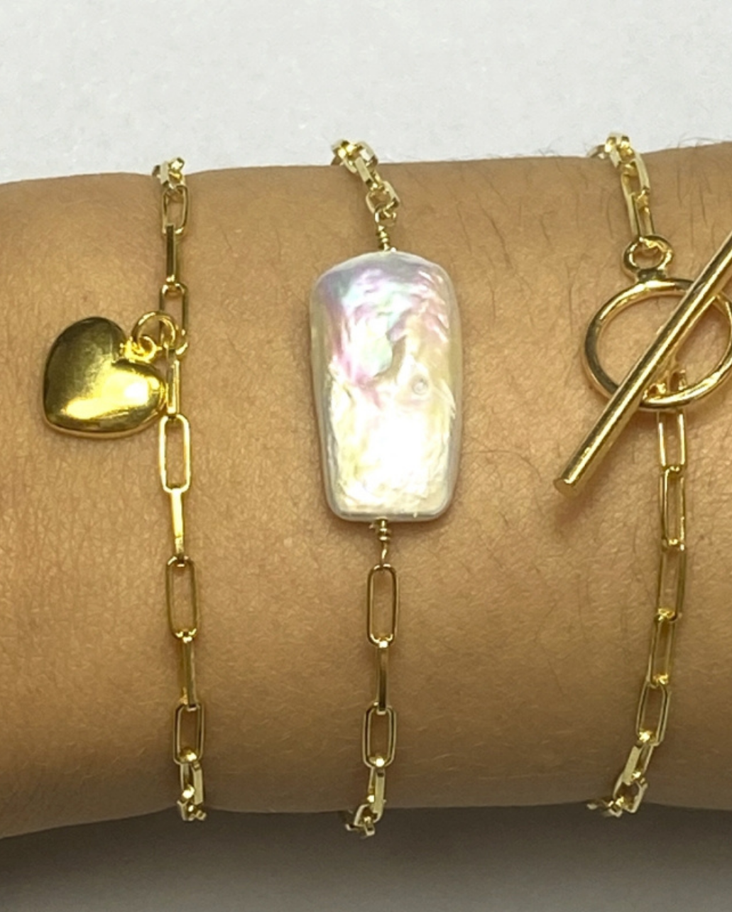 Pulsera Heart Chain