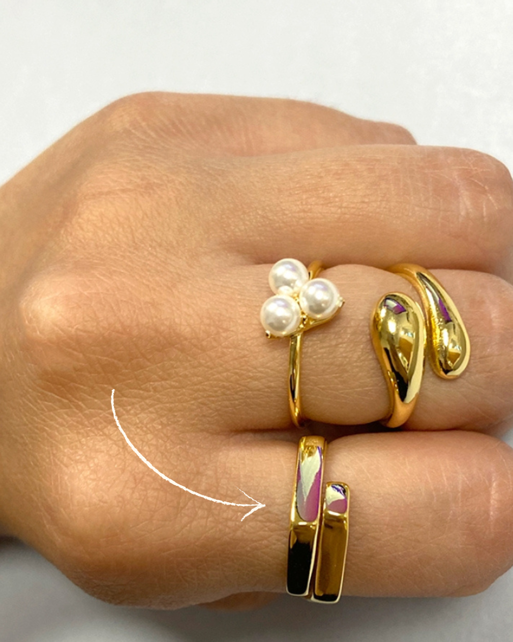 Anillo Open Geometric